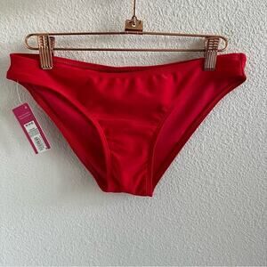 NWT Xhilaration Cheeky Red Bikini Bottom Medium